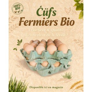 Œufs fermiers
